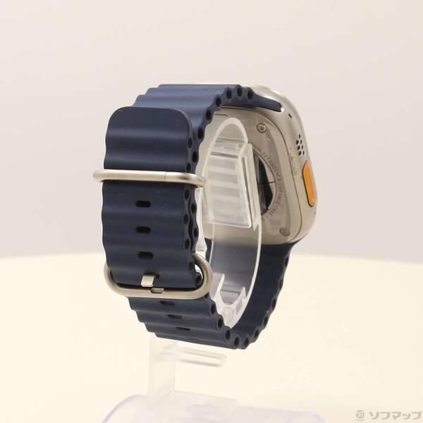 〔中古〕Apple(アップル) Apple Watch Ultra 2 GPS + Cellular 49mm チタニウムケース ブルーオーシャンバンド〔349-ud〕 |  | 02