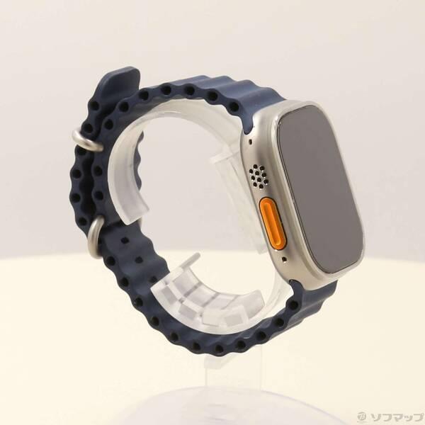 〔中古〕Apple(アップル) Apple Watch Ultra 2 GPS + Cellular 49mm チタニウムケース ブルーオーシャンバンド〔349-ud〕 |  | 03