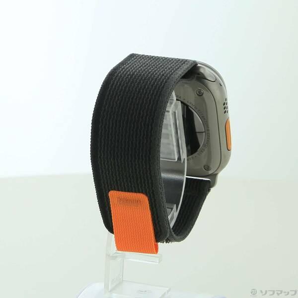 〔中古〕Apple(アップル) Apple Watch Ultra GPS + Cellular 49mm チタニウムケース ブラック／グレイトレイルループ〔349-ud〕 |  | 02