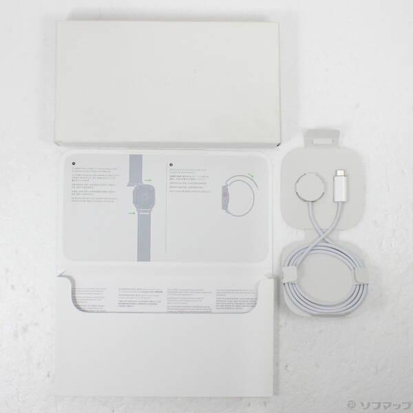 〔中古〕Apple(アップル) Apple Watch Ultra GPS + Cellular 49mm チタニウムケース ブラック／グレイトレイルループ〔349-ud〕 |  | 04