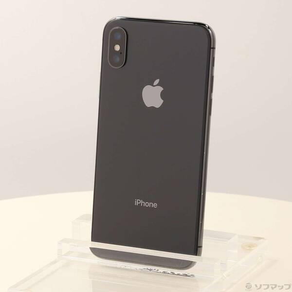〔中古〕Apple(アップル) iPhoneX 64GB スペースグレイ MQAX2J／A SoftBank〔247-ud〕 | 