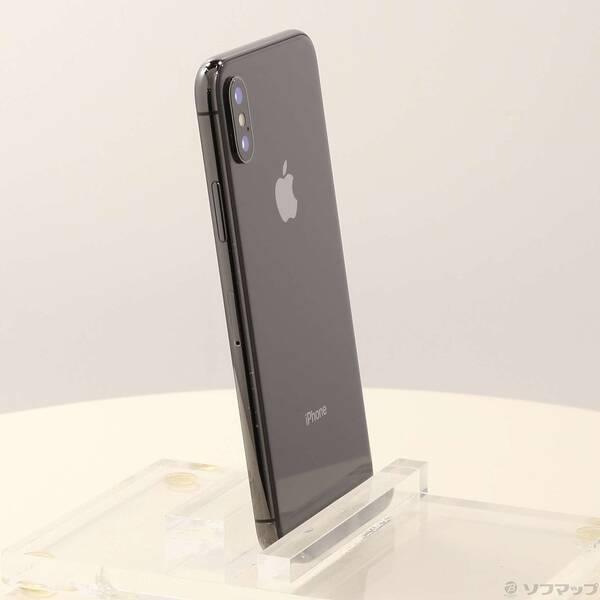 〔中古〕Apple(アップル) iPhoneX 64GB スペースグレイ MQAX2J／A SoftBank〔247-ud〕 |  | 03