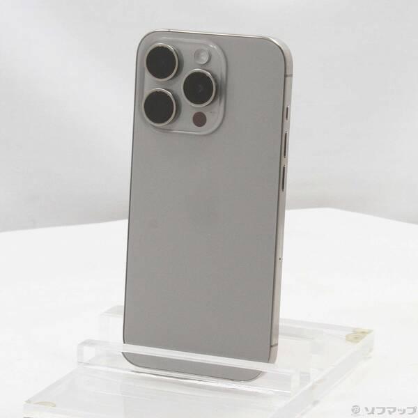 〔中古〕Apple(アップル) iPhone15 Pro 1TB ナチュラルチタニウム MTUT3J／A SIMフリー〔269-ud〕 | 