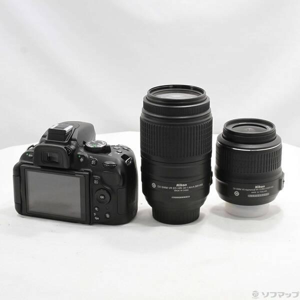 〔中古〕Nikon(ニコン) NIKON D5200 ダブルズームキット ブラック (2410万画素／SDXC)〔262-ud〕 |  | 02