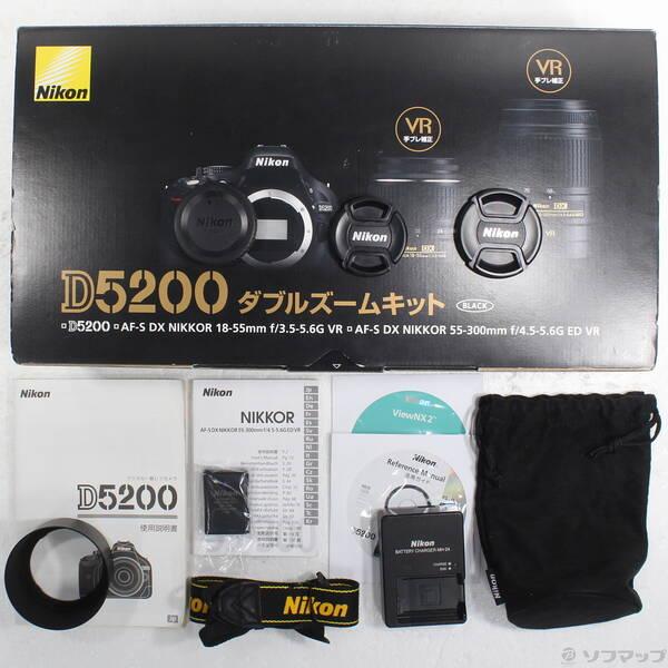〔中古〕Nikon(ニコン) NIKON D5200 ダブルズームキット ブラック (2410万画素／SDXC)〔262-ud〕 |  | 05