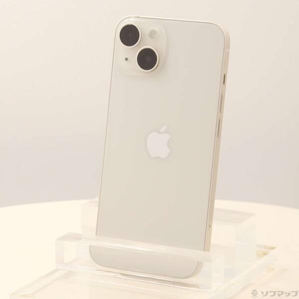 〔中古〕Apple(アップル) iPhone14 512GB スターライト MPX23J／A SIMフリー 〔ネットワーク利用制限▲〕〔262-ud〕 | 