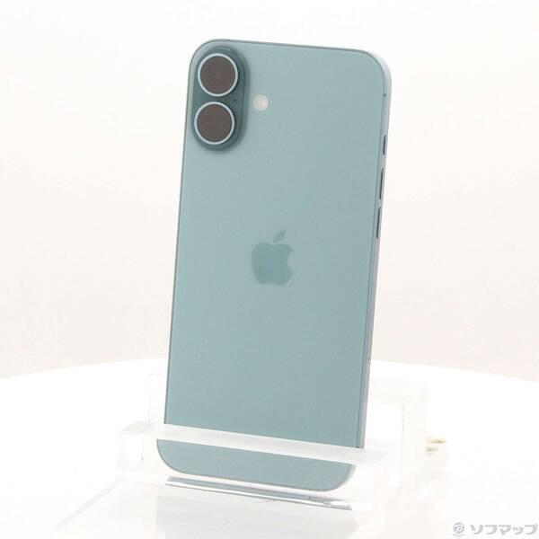 〔中古〕Apple(アップル) iPhone16 Plus 128GB ティール MXVF3J／A SIMフリー〔349-ud〕 | 