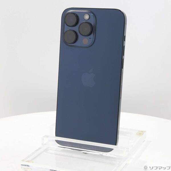 中古〕Apple(アップル) iPhone15 Pro Max 256GB ブルーチタニウム