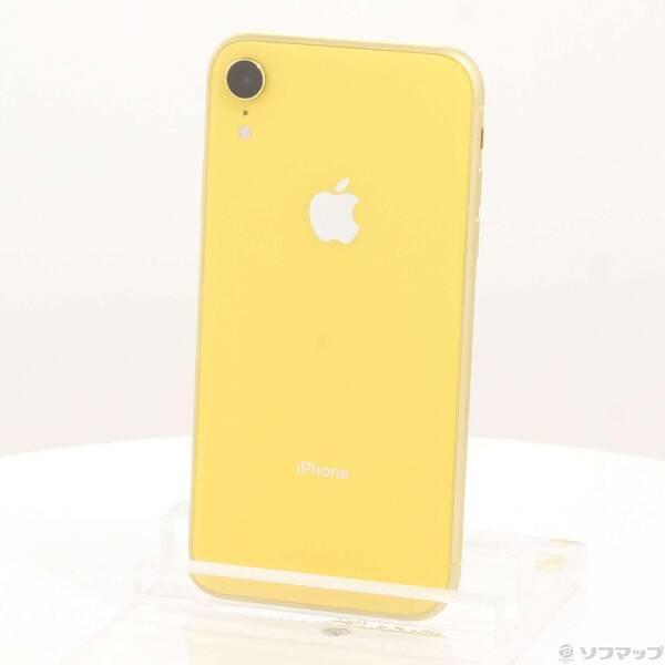 〔中古〕Apple(アップル) iPhoneXR 128GB イエロー MT0Q2J／A SIMフリー〔247-ud〕 | 