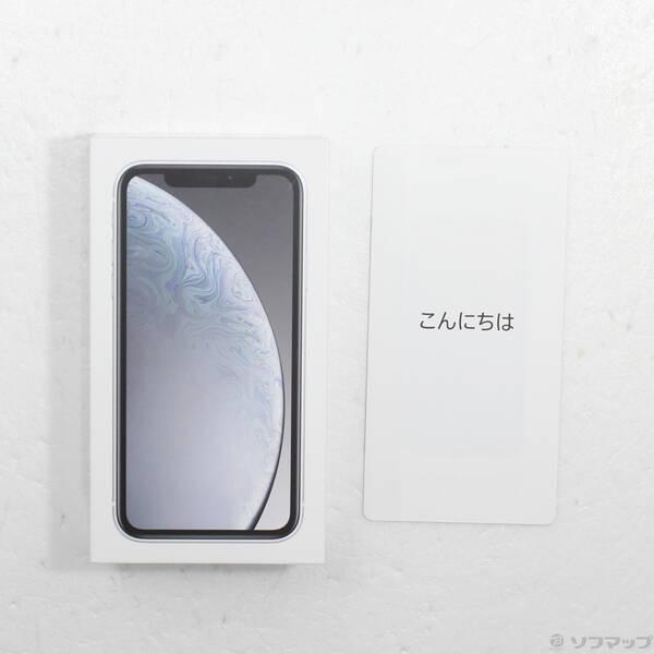 〔中古〕Apple(アップル) iPhoneXR 128GB ホワイト MT0J2J／A SIMフリー〔269-ud〕 |  | 04