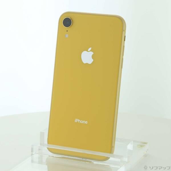 〔中古〕Apple(アップル) iPhoneXR 256GB イエロー MT0Y2J／A SIMフリー〔269-ud〕 | 
