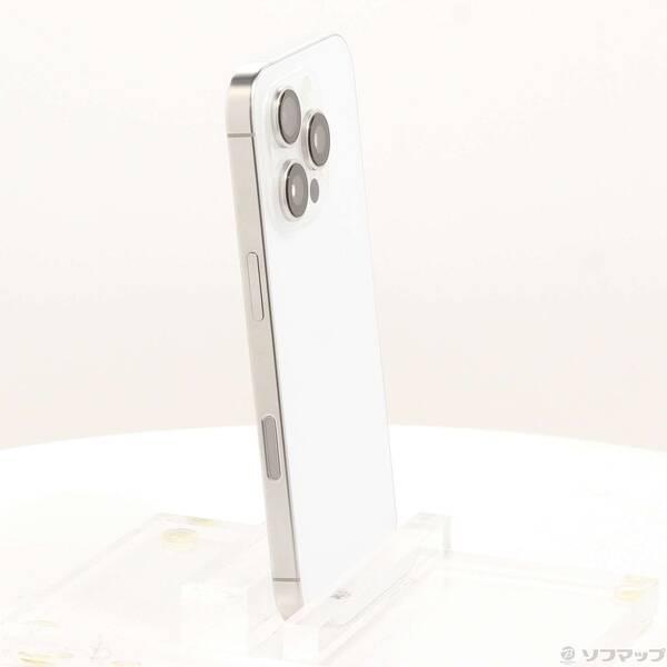 〔中古〕Apple(アップル) iPhone16 Pro 1TB ホワイトチタニウム MYN93J／A SIMフリー〔377-ud〕 |  | 03
