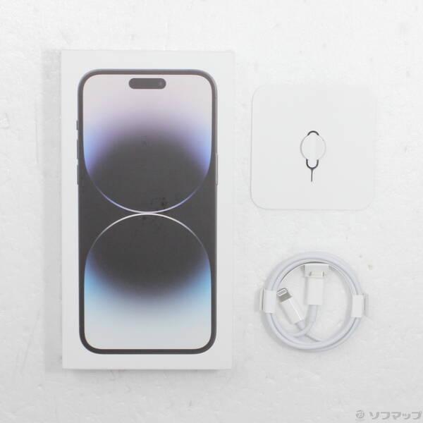 〔中古〕Apple(アップル) iPhone14 Pro Max 512GB スペースブラック MQ9F3J／A SIMフリー〔262-ud〕 |  | 04