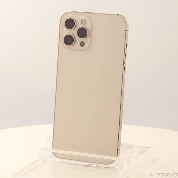 〔中古〕Apple(アップル) iPhone12 Pro Max 256GB ゴールド MGD13J／A SIMフリー〔377-ud〕 | 