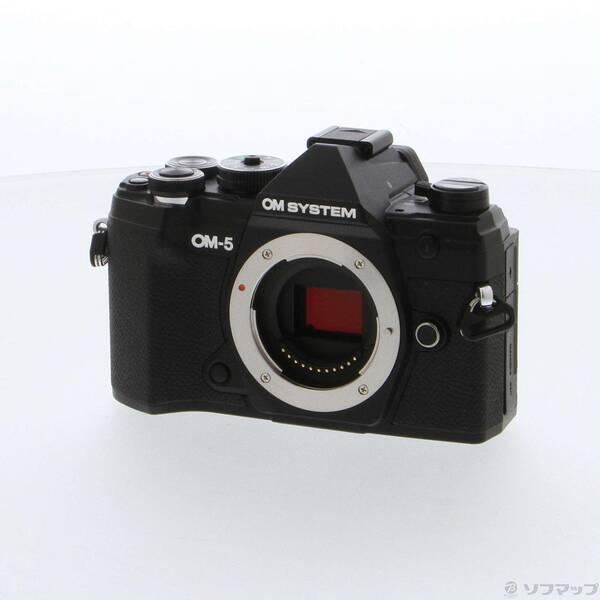 〔中古〕OMSYSTEM OM-5 ボディ ブラック〔348-ud〕 | 
