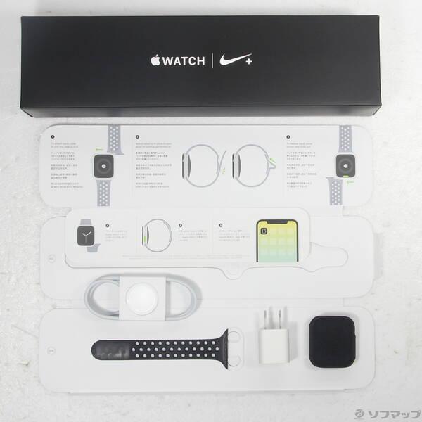 〔中古〕Apple(アップル) Apple Watch Series 4 Nike+ GPS 44mm スペースグレイアルミニウムケース アンスラサイト／ブラックNikeスポーツバンド〔247-ud〕 |  | 04