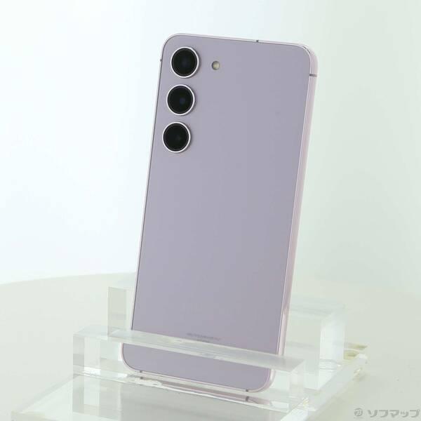 〔中古〕SAMSUNG(サムスン) Galaxy S23 256GB ラベンダー SCG19 au SIMフリー〔258-ud〕 | 