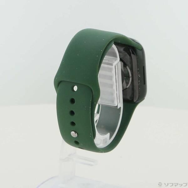 〔中古〕Apple(アップル) Apple Watch Series 7 GPS 41mm グリーンアルミニウムケース クローバースポーツバンド〔344-ud〕 |  | 02