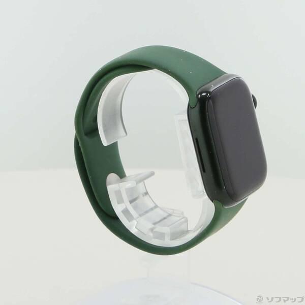 〔中古〕Apple(アップル) Apple Watch Series 7 GPS 41mm グリーンアルミニウムケース クローバースポーツバンド〔344-ud〕 |  | 03