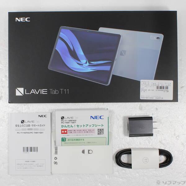 〔中古〕NEC(エヌイーシー) 〔展示品〕 LAVIE Tab T11 T1195／FAS 256GB ストームグレー PC-T1195FAS Wi-Fi〔348-ud〕 |  | 04