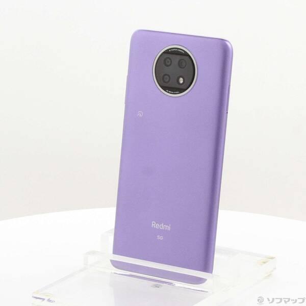 〔中古〕Xiaomi(シャオミ) Redmi Note 9T 64GB デイブレイクパープル A001XM SoftBank〔262-ud〕 | 