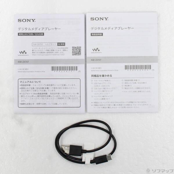 〔中古〕SONY(ソニー) WALKMAN ZX707 メモリ64GB+microSD ブラック NW-ZX707〔198-ud〕 |  | 04
