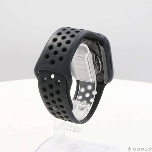 〔中古〕Apple(アップル) Apple Watch Series 7 Nike GPS 45mm ミッドナイトアルミニウムケース アンスラサイト／ブラックNIKEスポーツバンド〔269-ud〕 |  | 02