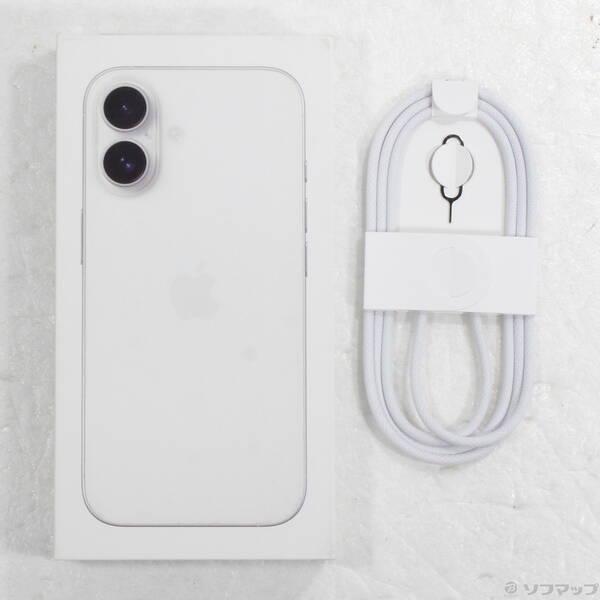 〔中古〕Apple(アップル) iPhone16 256GB ホワイト MYDX3J／A SIMフリー〔349-ud〕 |  | 04