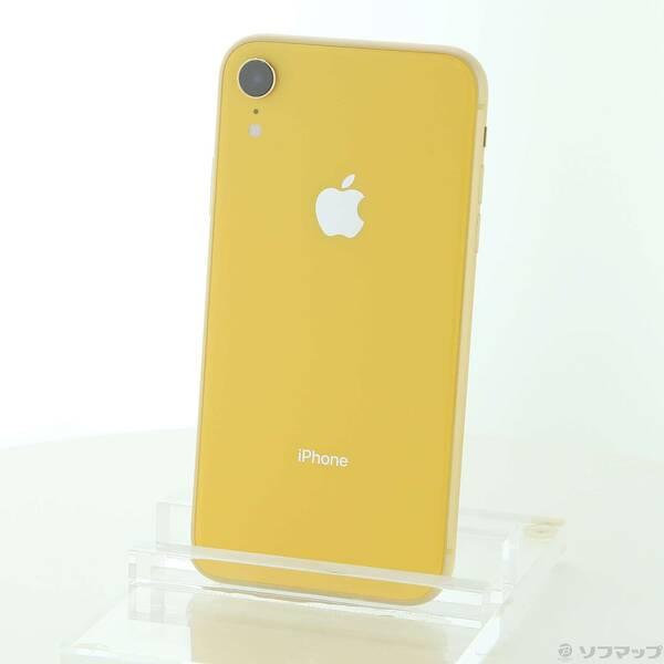 〔中古〕Apple(アップル) iPhoneXR 128GB イエロー MT0Q2J／A SIMフリー〔352-ud〕 | 