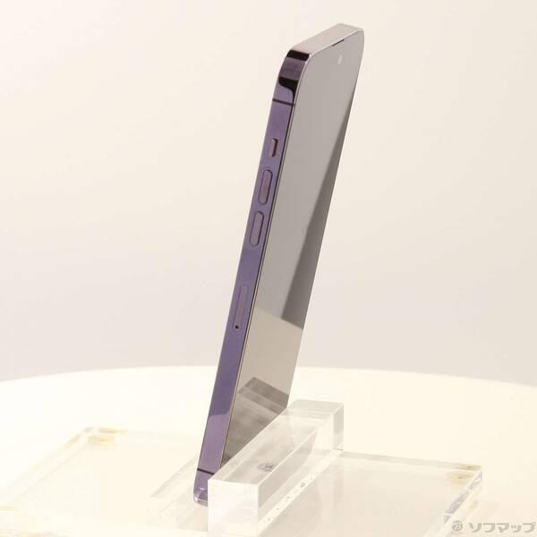 〔中古〕Apple(アップル) iPhone14 Pro Max 128GB ディープパープル MQ993J／A SIMフリー〔269-ud〕 |  | 01