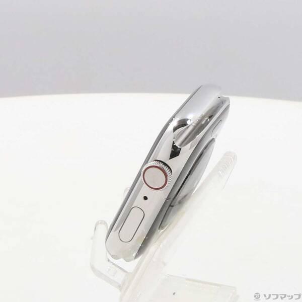 〔中古〕Apple(アップル) Apple Watch Series 9 GPS + Cellular 45mm シルバーステンレススチールケース バンド無し〔349-ud〕 |  | 01