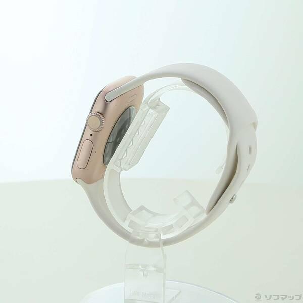 〔中古〕Apple(アップル) Apple Watch Series 10 GPS 42mm ローズゴールドアルミニウムケース ライトブラッシュスポーツバンド〔377-ud〕 |  | 01