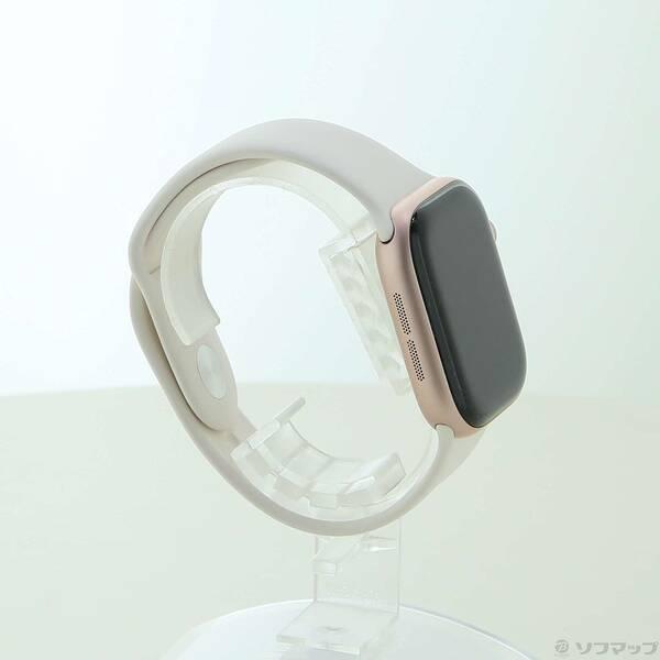 〔中古〕Apple(アップル) Apple Watch Series 10 GPS 42mm ローズゴールドアルミニウムケース ライトブラッシュスポーツバンド〔377-ud〕 |  | 03