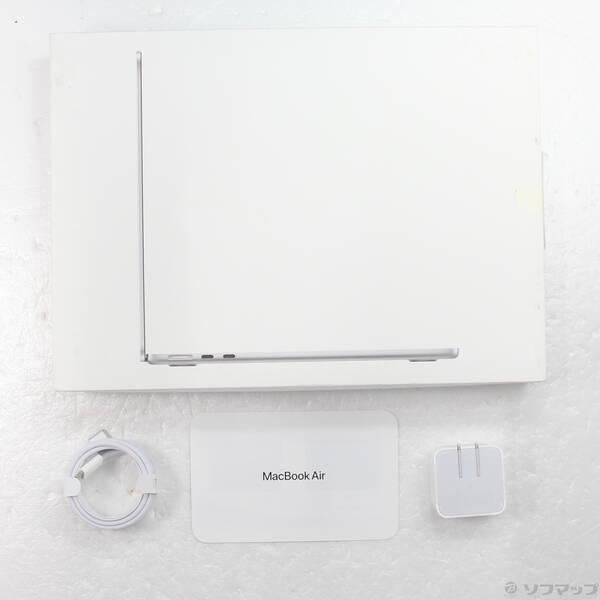 〔中古〕Apple(アップル) MacBook Air 13.6-inch Early-2024 MRXR3J／A Apple M3 8コアCPU_10コアGPU 8GB SSD1TB シルバー 〔15.7 Sequoia〕〔276-ud〕 |  | 04