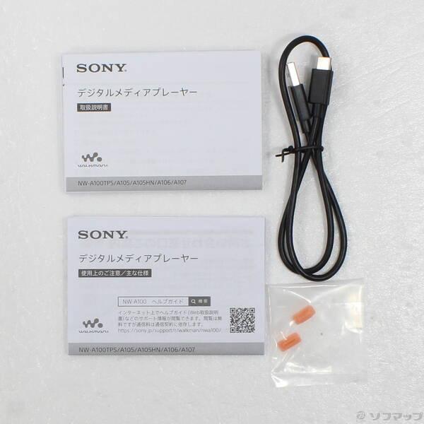 〔中古〕SONY(ソニー) WALKMAN A100シリーズ メモリ16GB+microSD オレンジ NW-A105〔348-ud〕 |  | 04