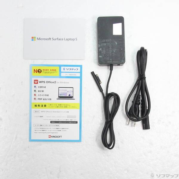 〔中古〕Microsoft(マイクロソフト) Surface Laptop 5 〔Core i5／8GB／SSD256GB〕 QZI-00020 プラチナ〔196-ud〕 |  | 04