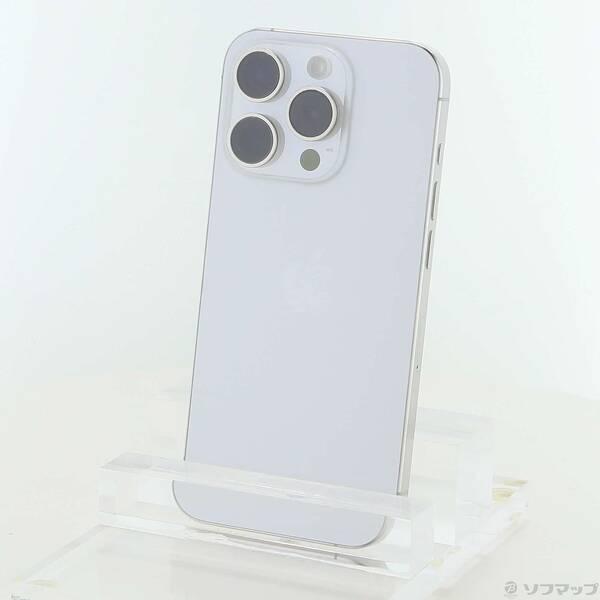 〔中古〕Apple(アップル) iPhone15 Pro 512GB ホワイトチタニウム MTUJ3J／A SIMフリー〔344-ud〕 | 