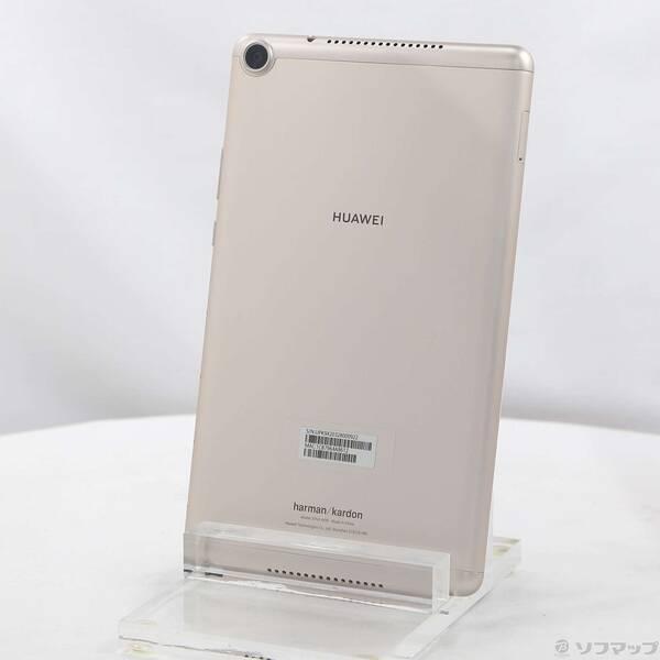 〔中古〕HUAWEI(ファーウェイ) MediaPad M5 lite 8 64GB シャンパンゴールド JDN2-W09 Wi-Fi〔305-ud〕 | 