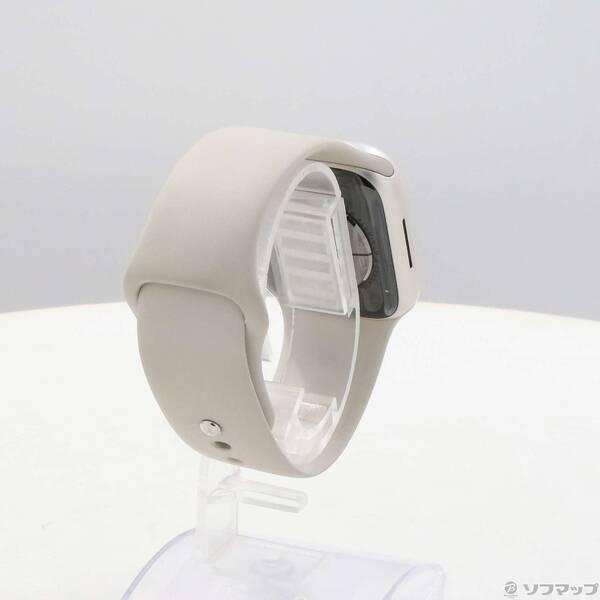 〔中古〕Apple(アップル) Apple Watch Series 9 GPS 41mm スターライトアルミニウムケース スターライトスポーツバンド〔196-ud〕 |  | 02