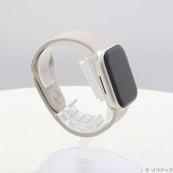 〔中古〕Apple(アップル) Apple Watch Series 9 GPS 41mm スターライトアルミニウムケース スターライトスポーツバンド〔196-ud〕 |  | 03