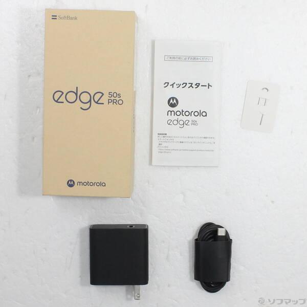 中古〕Motorola(モトローラ) motorola edge 50s pro 256GB ブラック