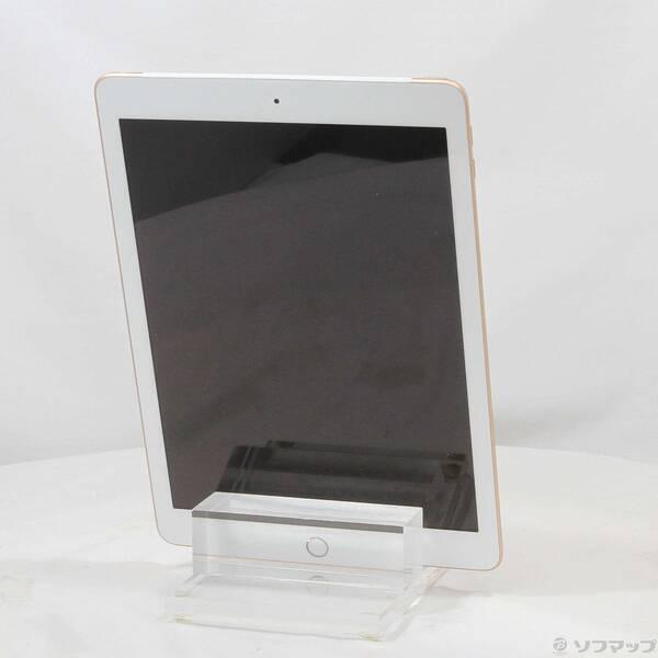 〔中古〕Apple(アップル) iPad 第6世代 32GB ゴールド MRM02J／A auロック解除SIMフリー〔348-ud〕 |  | 02