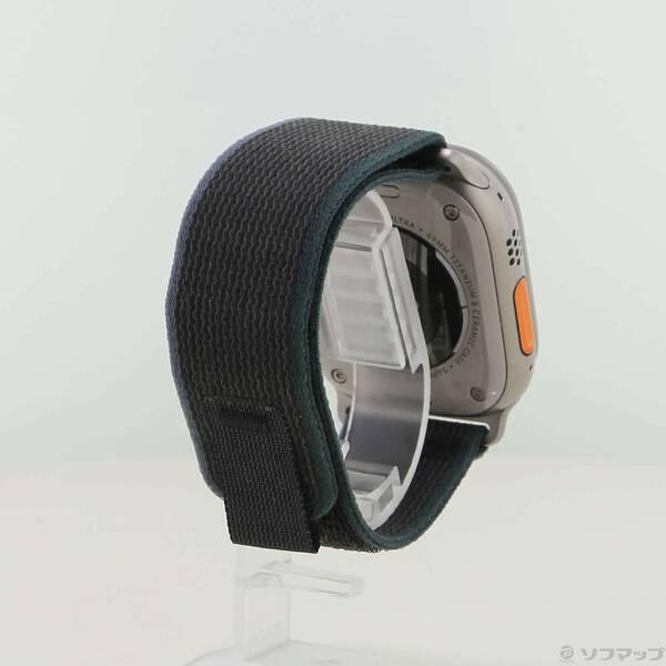 〔中古〕Apple(アップル) Apple Watch Ultra 2 GPS + Cellular 49mm チタニウムケース ブルー／ブラックトレイルループ〔377-ud〕 |  | 02