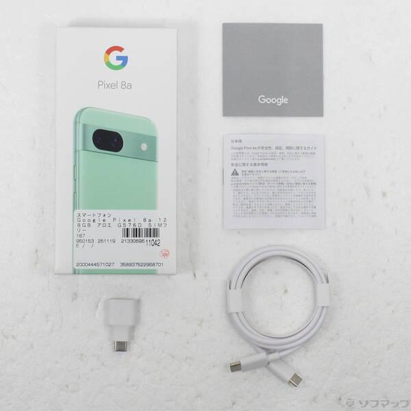 〔中古〕GOOGLE(グーグル) Google Pixel 8a 128GB アロエ G576D SIMフリー〔344-ud〕 |  | 04