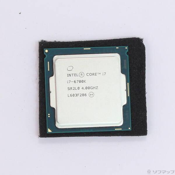 〔中古〕intel(インテル) Core i7 6700K 〔4.0GHz／LGA 1151〕〔262-ud〕 | 