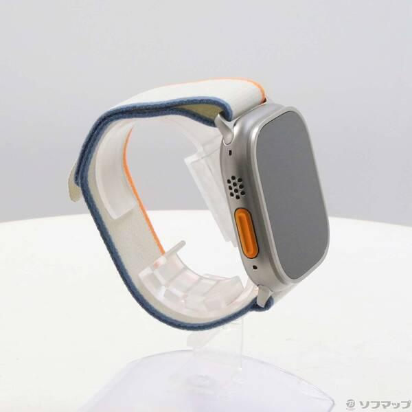 〔中古〕Apple(アップル) Apple Watch Ultra 2 GPS + Cellular 49mm チタニウムケース オレンジ／ベージュトレイルループ〔262-ud〕 |  | 03