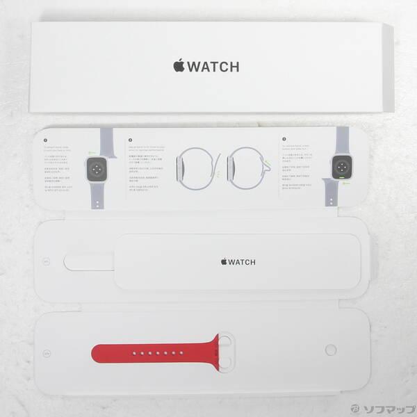 〔中古〕Apple(アップル) Apple Watch SE 第2世代 GPS 40mm ミッドナイトアルミニウムケース レッドスポーツバンド〔305-ud〕 |  | 04
