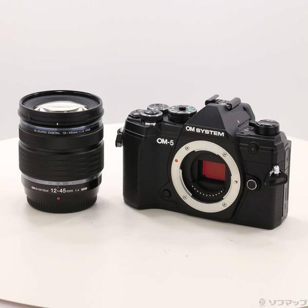 〔中古〕OM SYSTEM OM-5 12-45mm F4.0 PRO レンズキット ブラック〔269-ud〕 | 