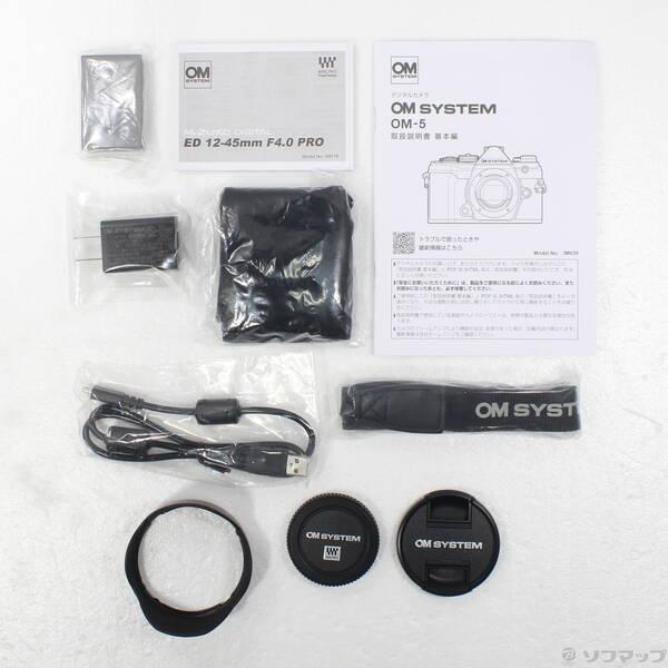 〔中古〕OM SYSTEM OM-5 12-45mm F4.0 PRO レンズキット ブラック〔269-ud〕 |  | 05