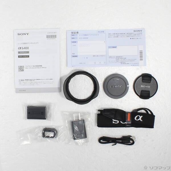 〔中古〕SONY(ソニー) 〔展示品〕 α6400 ILCE-6400M 高倍率ズームレンズキット ブラック〔344-ud〕 |  | 05